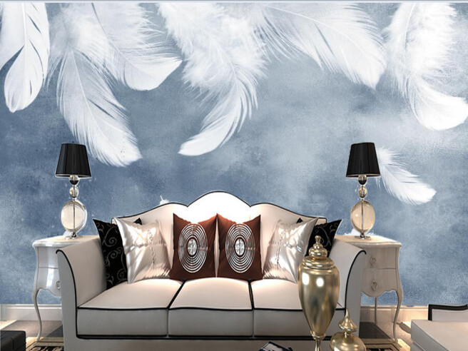 Фотообои Перья с небес