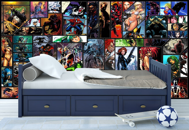 Фотообои комиксы