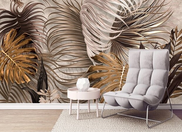 необычные тропические листья