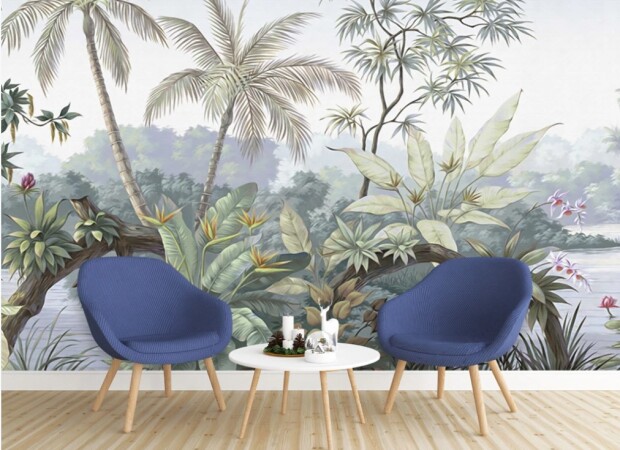 тропики акварелью