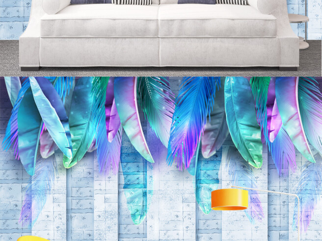 Фотообои Перьевой забор