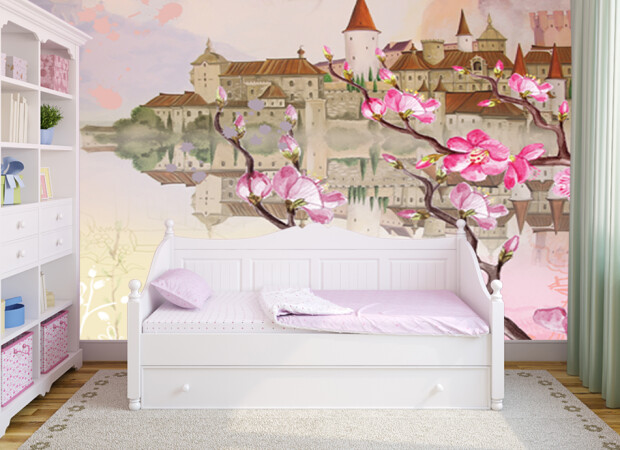 Замок и сакура