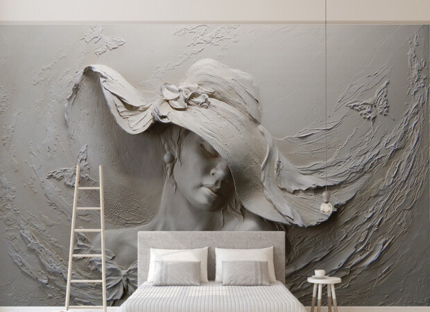 Девушка из гипса