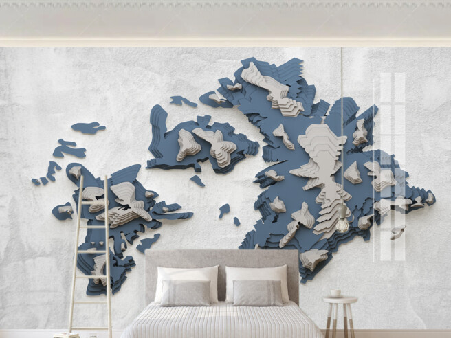 Фотообои Макет острова