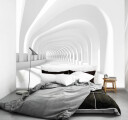 Фотообои белоснежные коридоры