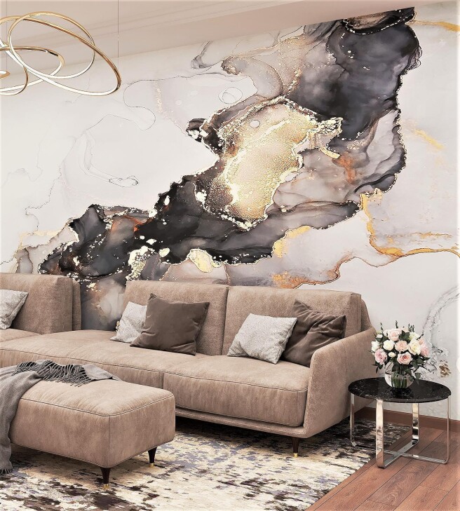 Фотообои пополурный флюид