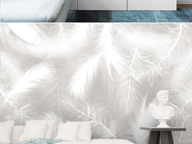 Фотообои Пушистая стена