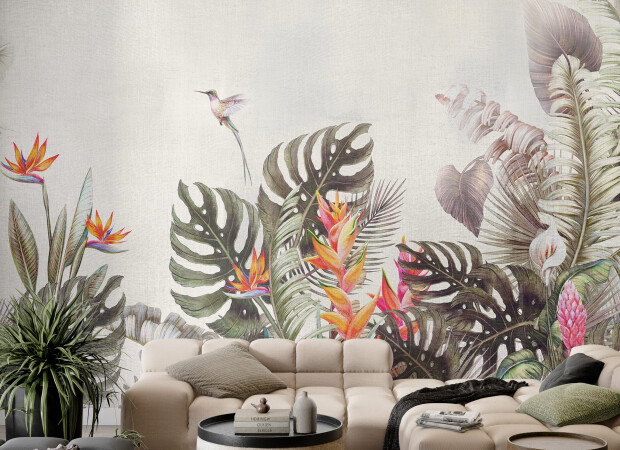 тропики с колибри