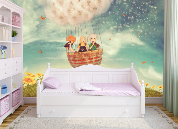 На воздушном шаре