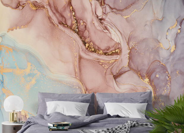 флюид с розовым переливом