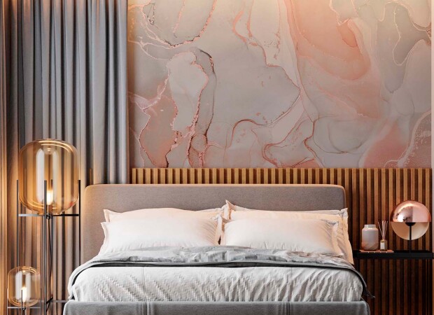 пудрово-бежевый-серый флюид