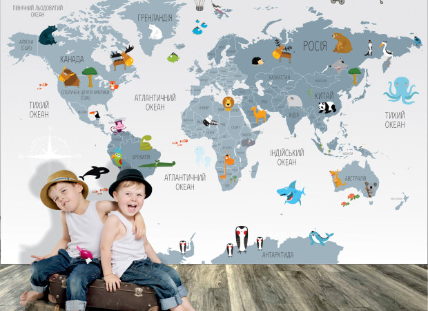 карта на украинском языке