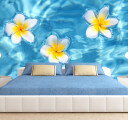 Фотообои цветы на воде