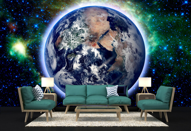 Фотообои планета из космоса