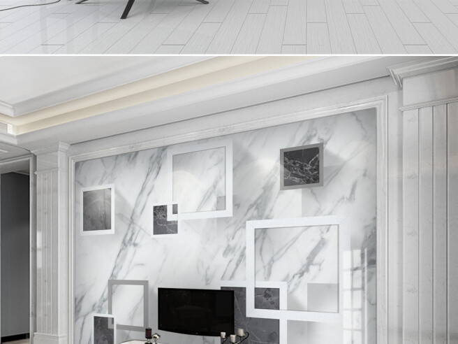 Фотообои Гранит в белых рамках