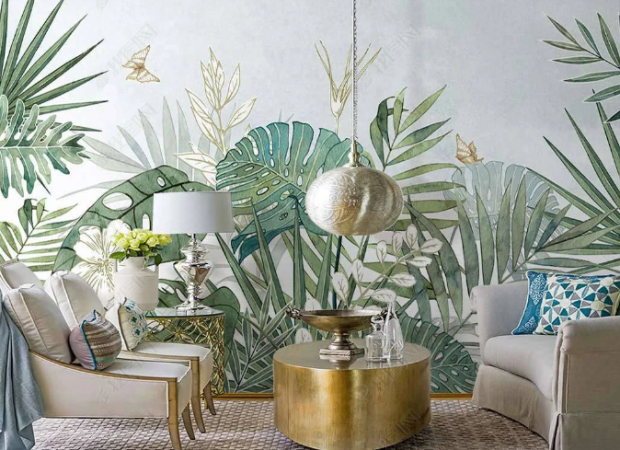 тропический рисунок