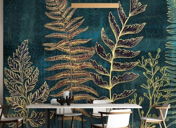 папоротник золотаво-зеленые