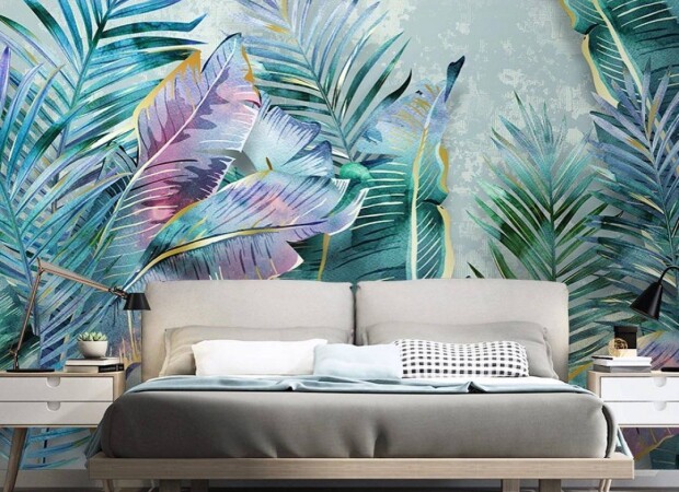 разноцветные листья