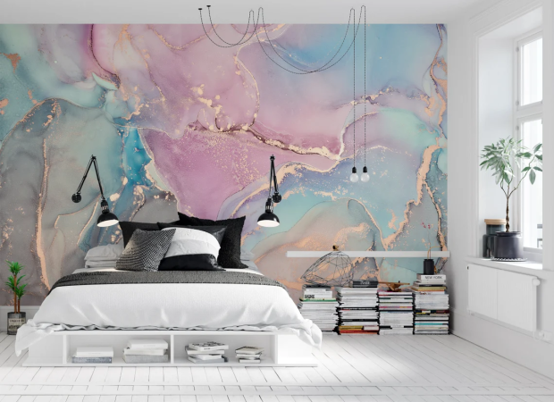 кольоровий ніжний флюїд