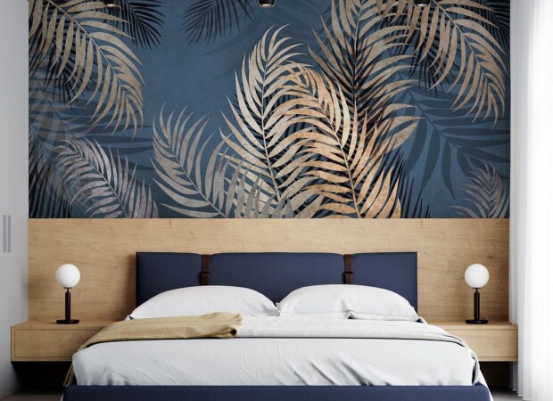 утонченные листья пальм