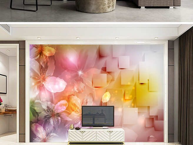 Фотообои Магические цветы