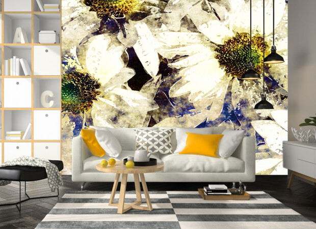 ромашки в живописи