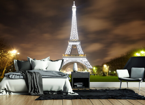 светящаяся эйфелевая башня