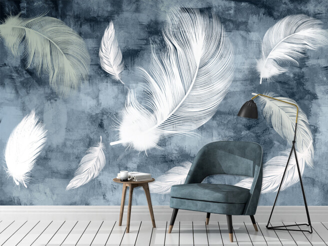 Фотообои Воздушные перья
