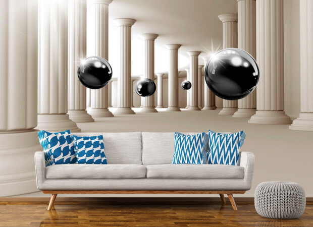 шары и колонны