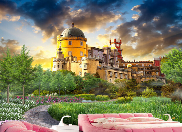 Замок в лесу