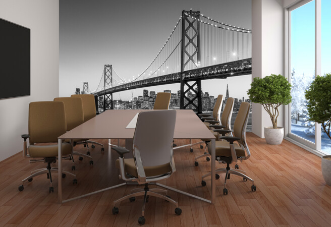 Фотообои золотые ворота