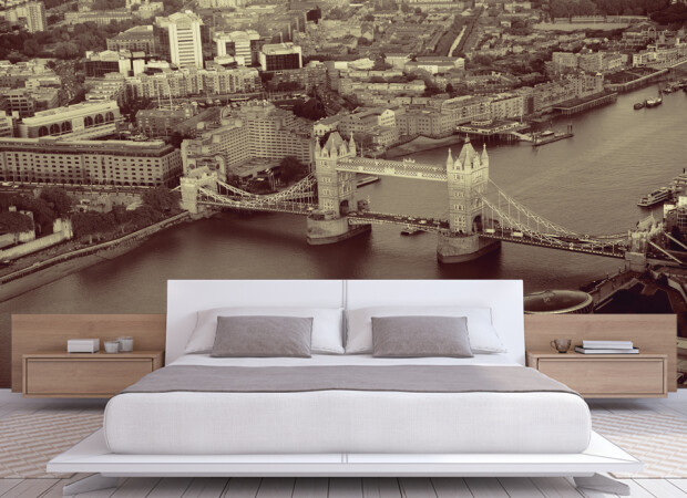 Мост в сепии