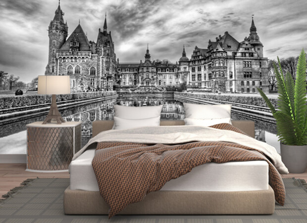 черно-белые замки