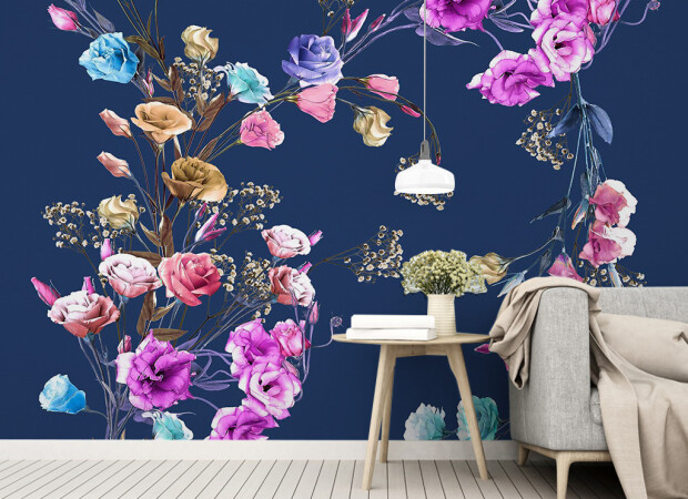 Дерево из цветов