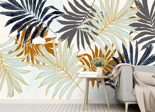 Тропические листья