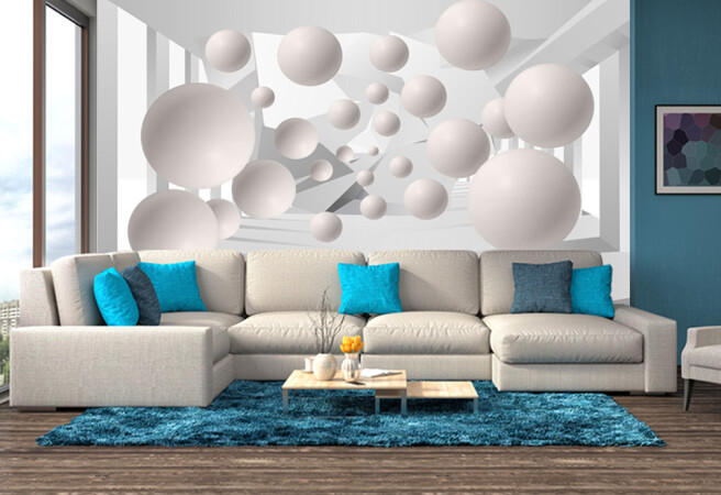 Фотообои 3D шары