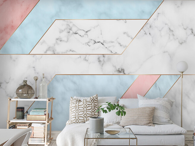 Фотообои Голубой гранит