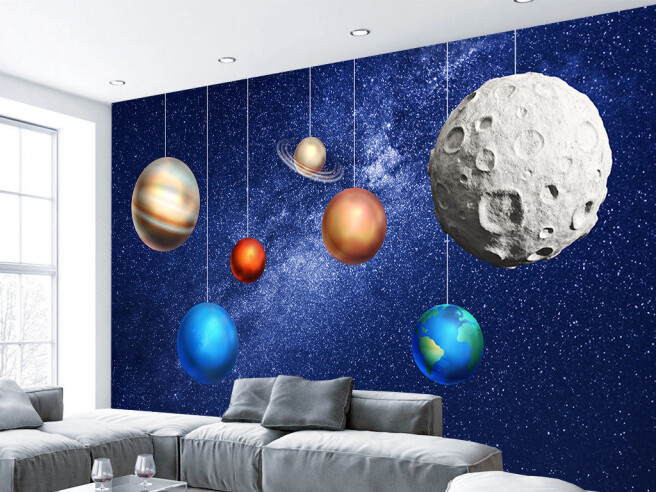 Фотообои Планеты-игрушки