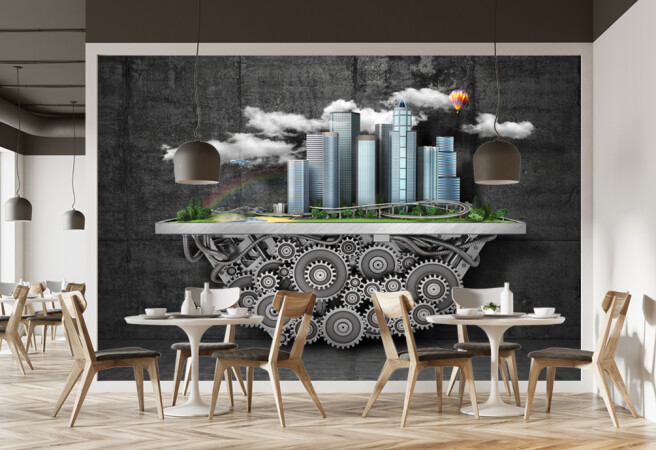 Фотообои Техногород