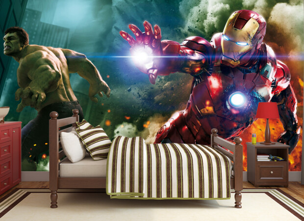 железный человек и халк