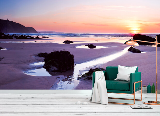 песчаный пляж