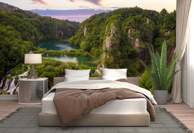 Фотообои Зеленая речка