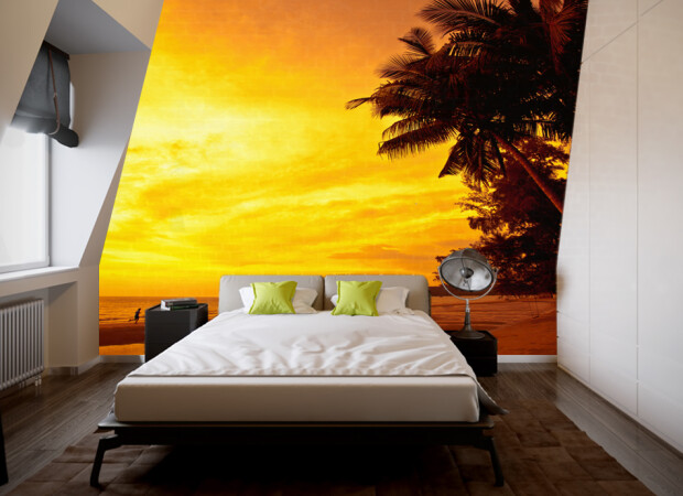 Закат на островах