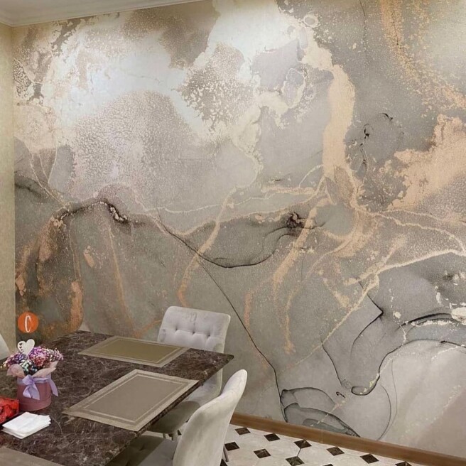 Фотообои флюид нежный