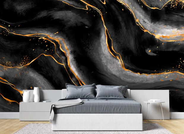 чорно-золоті хвилі