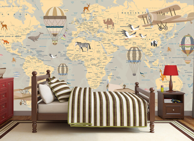 Карта мира эксклюзивная