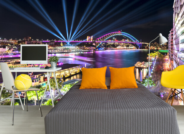 Огни над мостом