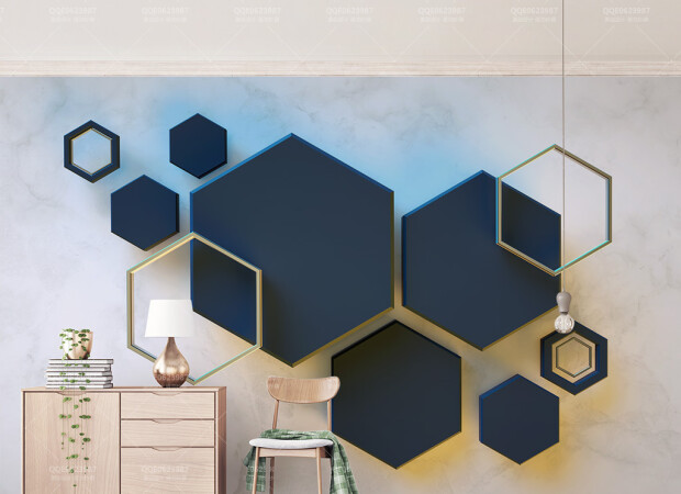 Темные шестиугольники