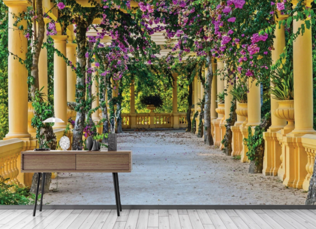 обвитые колонны