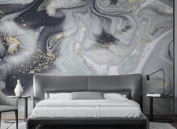 темний флюїд зі світлим сірим